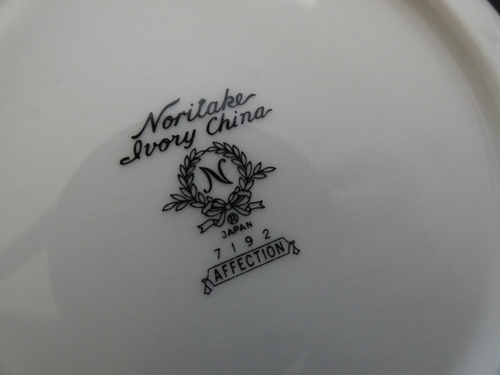 NORITAKE AFFECTION 10 PIECE 2 PLACE SETTINGS 7192