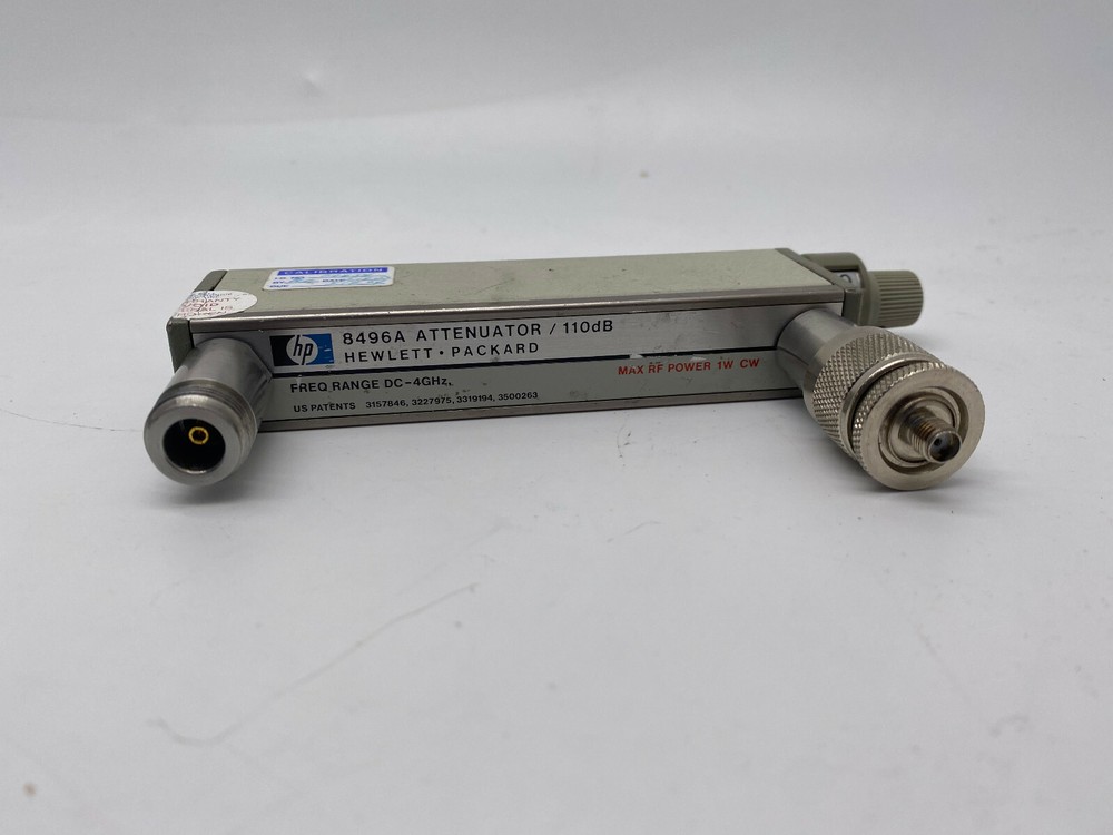 HP 8496A & (2) 8494A RF Step Attenuator