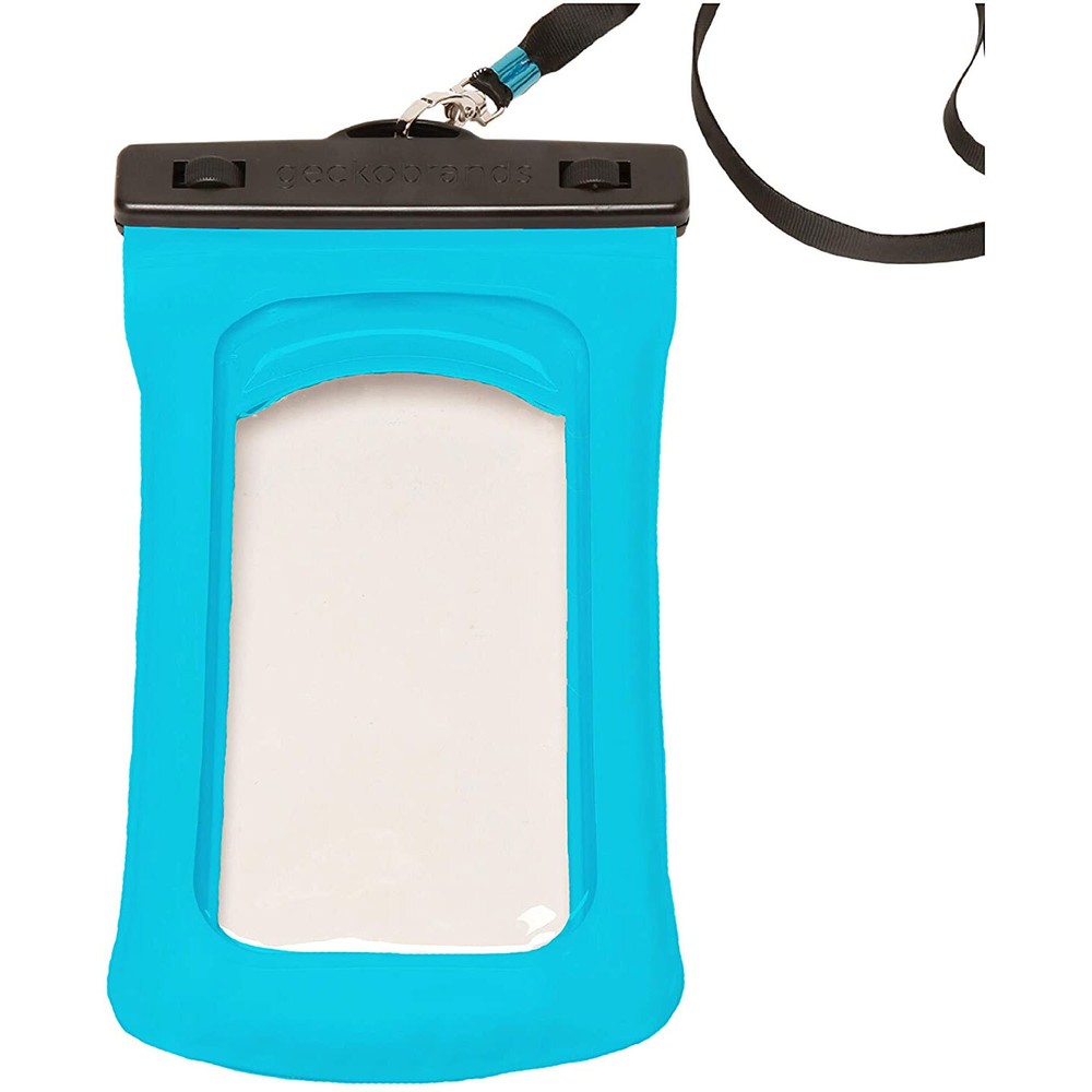 Geckobrands Float Phone Dry Bag - Blue