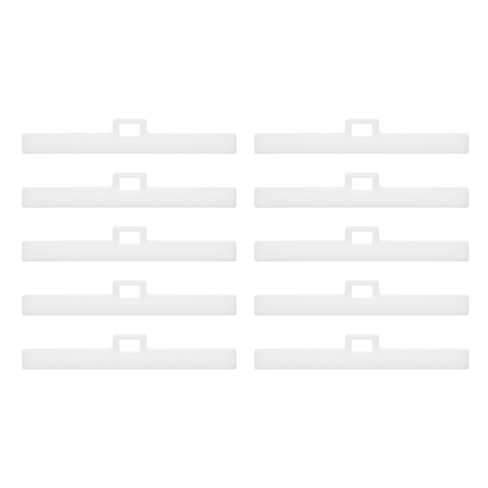 10Pcs Vertical Blind Hangers, 82mm Vertical Blind Top Holders 1.9mm Thick