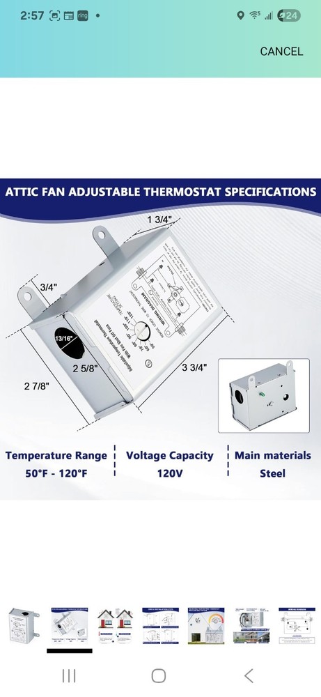 Hiorucet Attic Switch