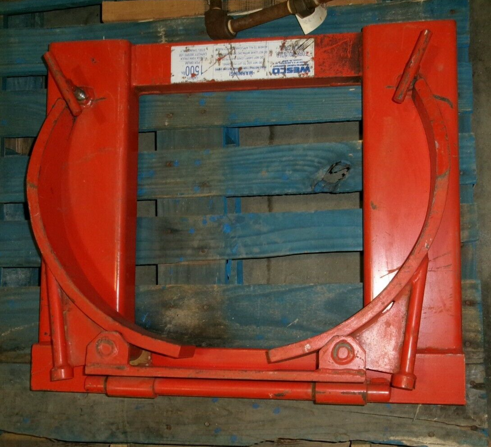 WESCO FORK MOUNTED DRUM GRAB 1500LB (OR6)
