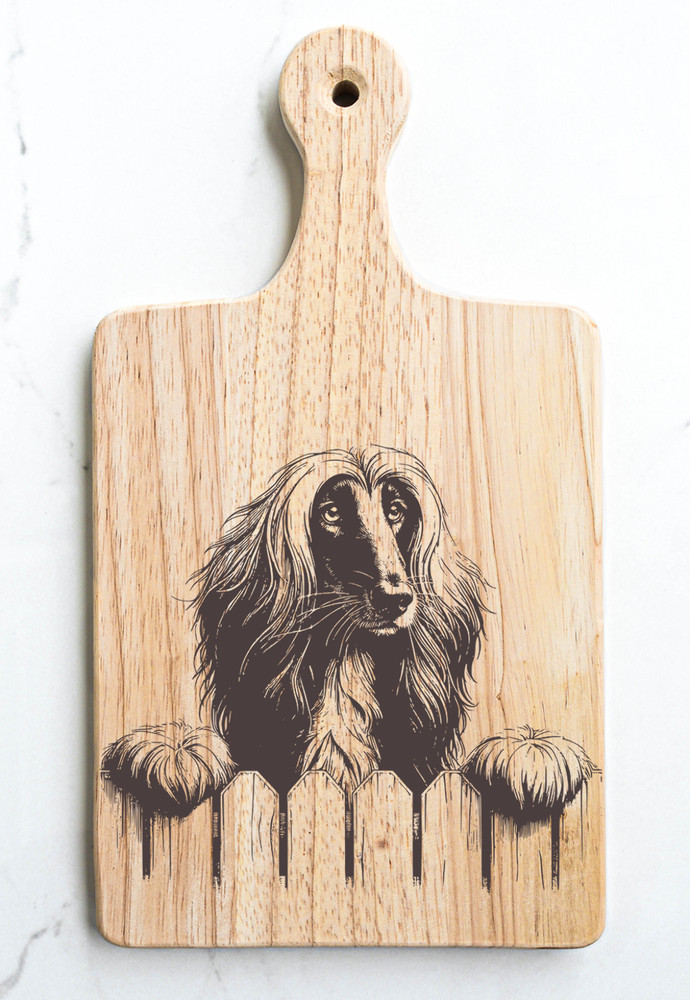 Afghan Cutting Cheese Board