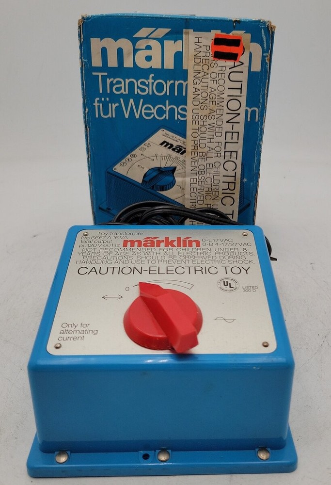 Marklin 6667A 16VA Toy Transformer EX/Box
