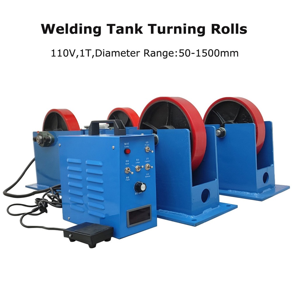 1 Ton Adjustable Welding Roller Frame Welding Auxiliary Equipment Roller Support