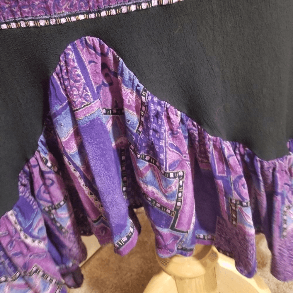 {Red Rock Reflections} SET: Patchwork Skirt & Vest