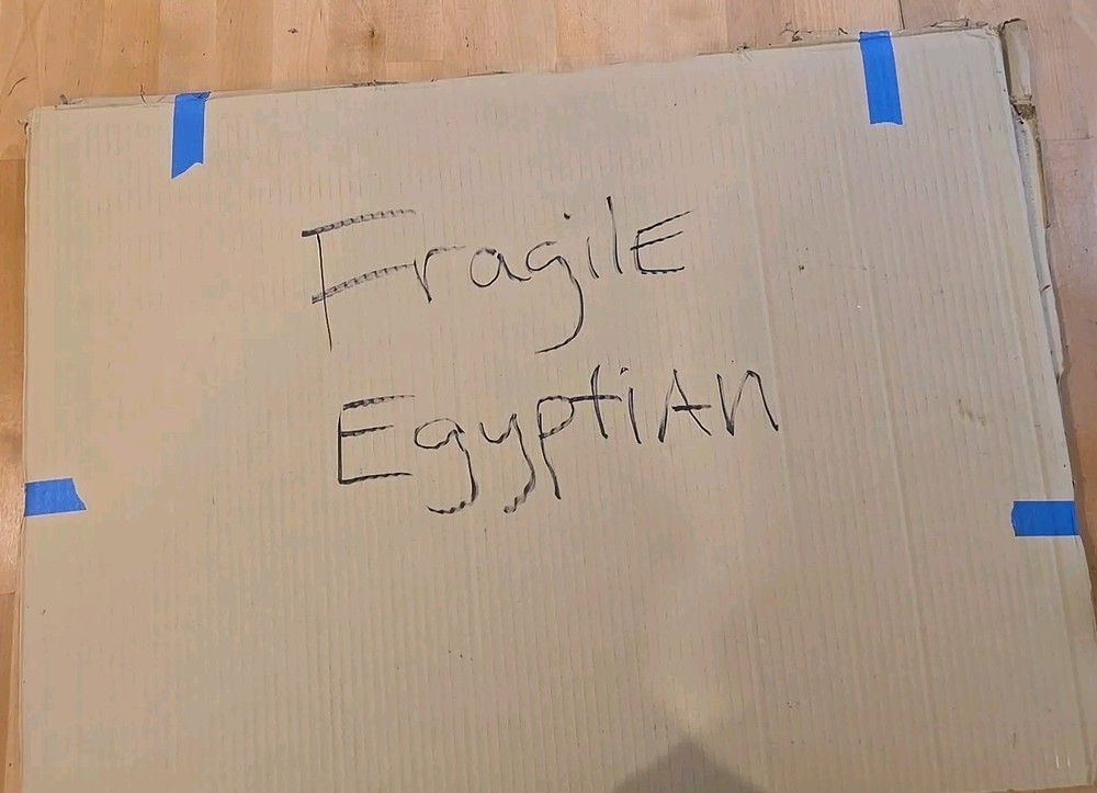  Hand painted Egyptian papyrus