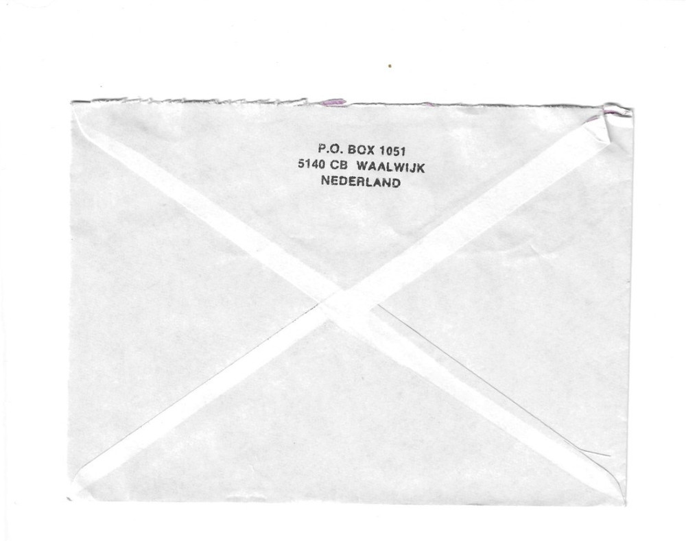 NETHERLANDS 1982 Cover sent to Canada