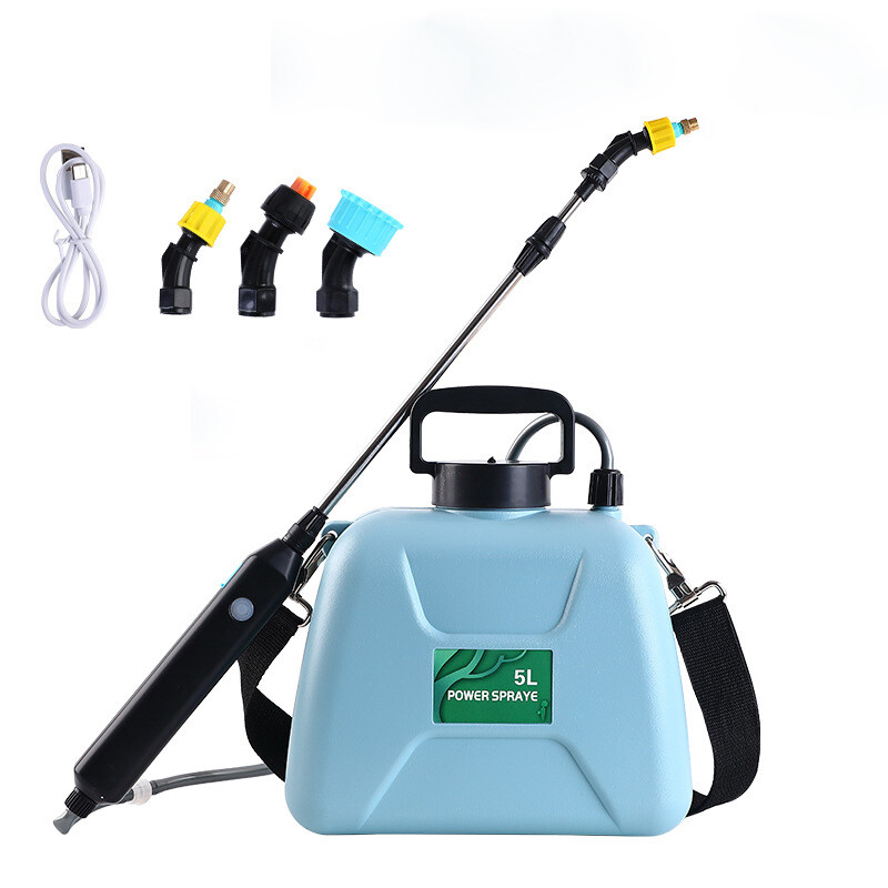 Battery Powered Backpack Sprayer Electric Back Pack Sprayer with 3 Spray Nozzles