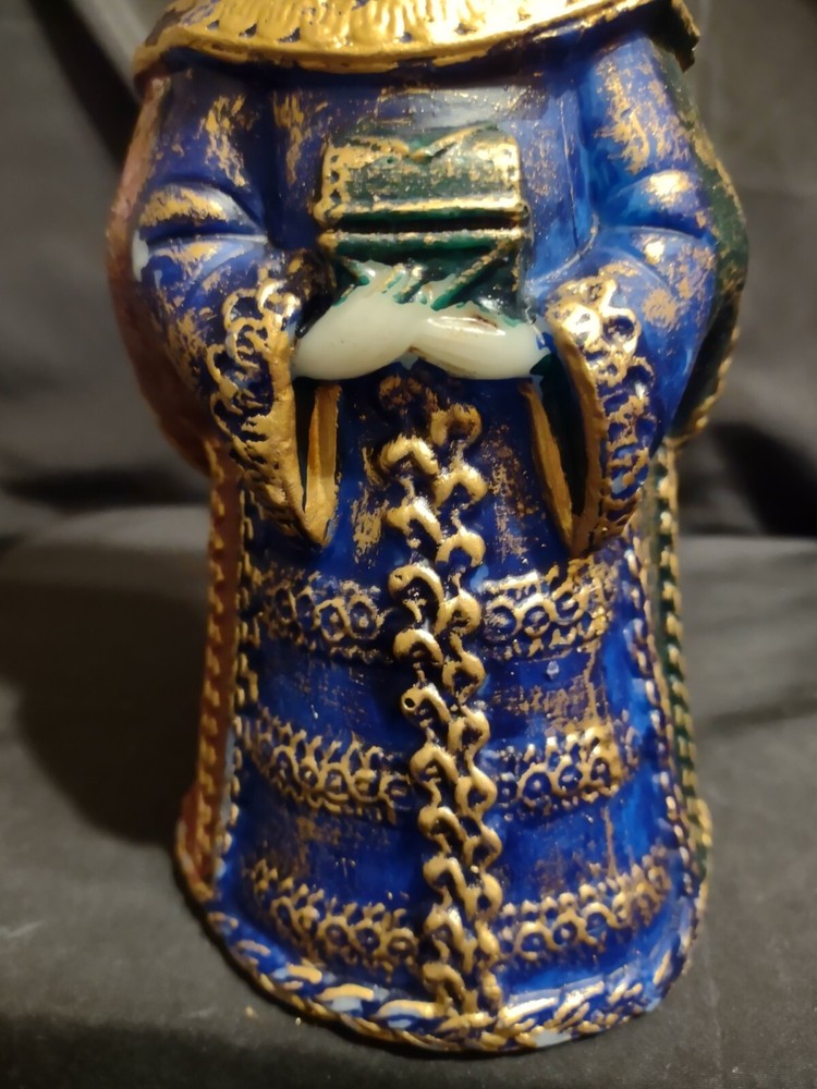 UNIQUE VINTAGE Three Kings Three Wise Men Decorative Candle 8 ¼”