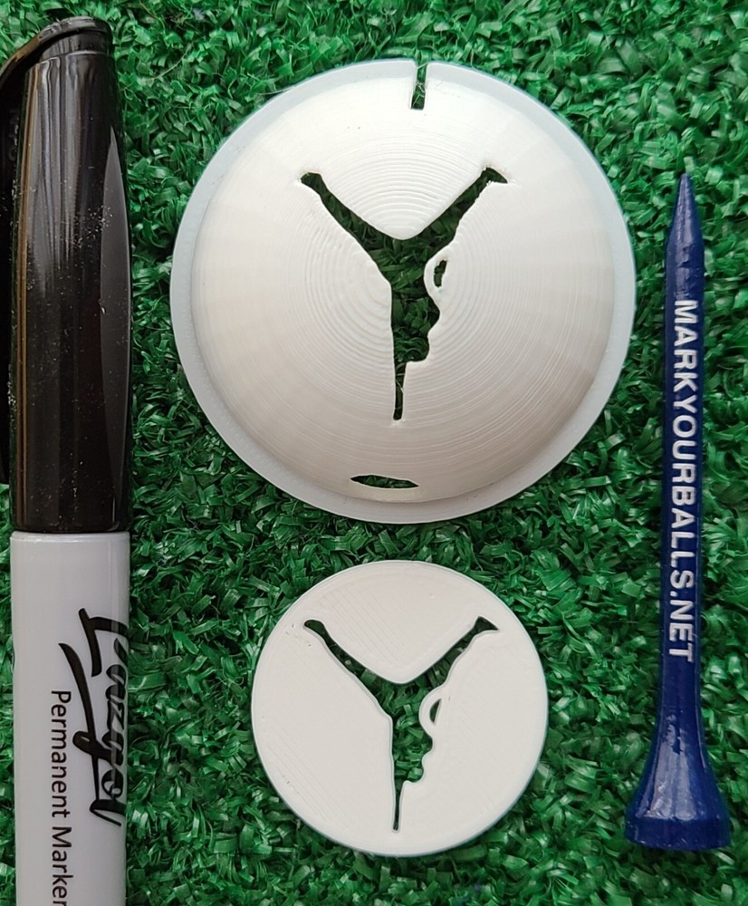 Custom Golf Ball Markers & Stencils