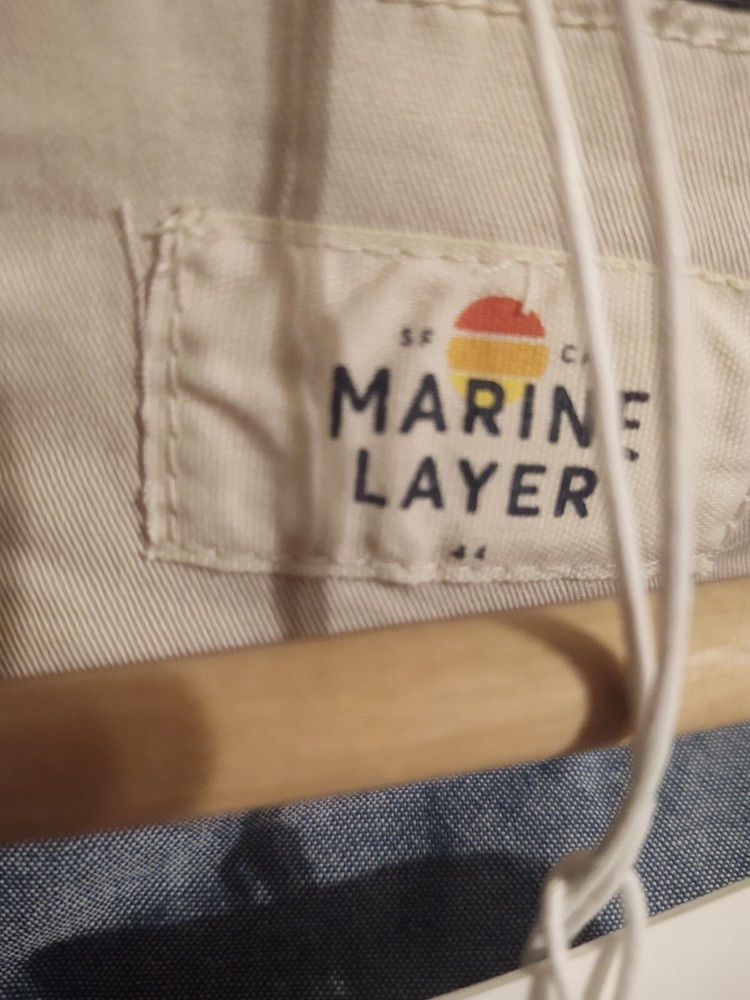 Marine Layer Jacket Size 44 Tan New With Tag