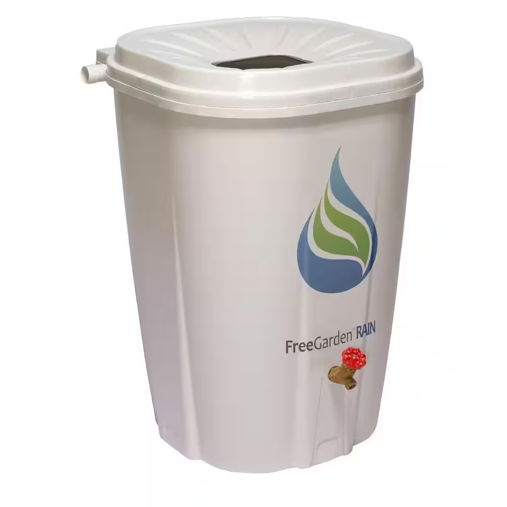 55 Gal. Rain Barrel with Brass Spigot