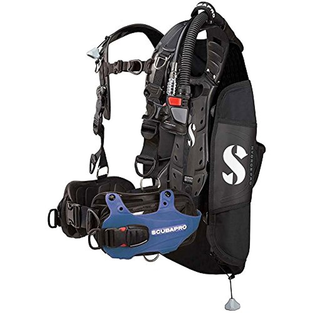 Scubapro Hydros Pro with 5th Gen. Air2 Womens BCD - Blue Medium