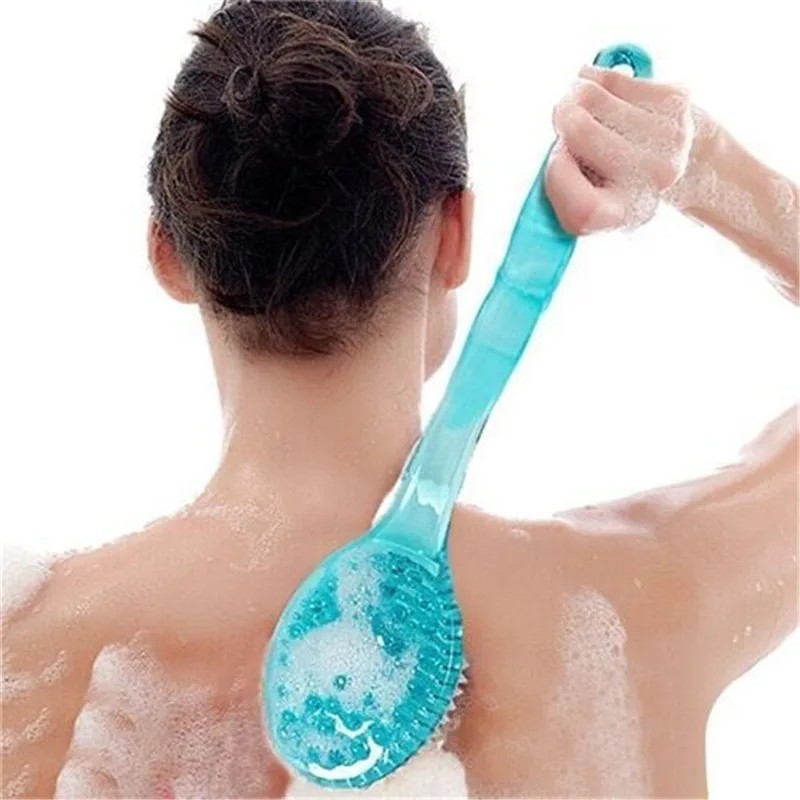 Long Handle Bath Body Brush Soft Bristle Back Scrubber Exfoliating Tool Spa Care