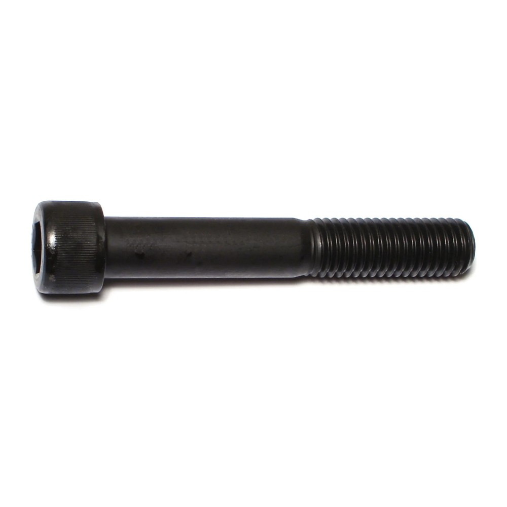 5/8"-11 x 4" Plain Steel Coarse Thread Socket Cap Screws (3 pcs.)