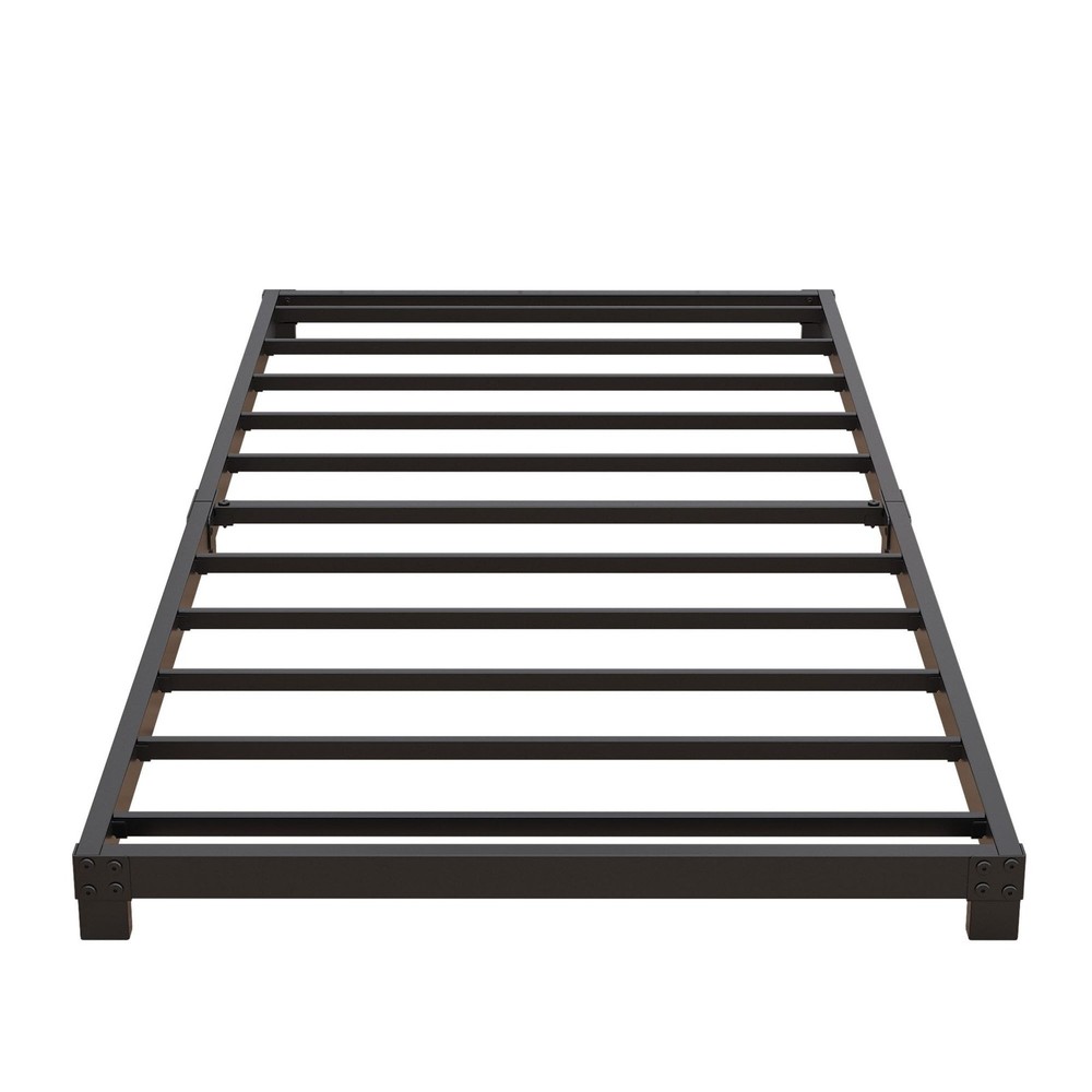 4 Inch Twin Bed Frames Low Profile, Twin Platform Bed Frame No Box Spring Nee...