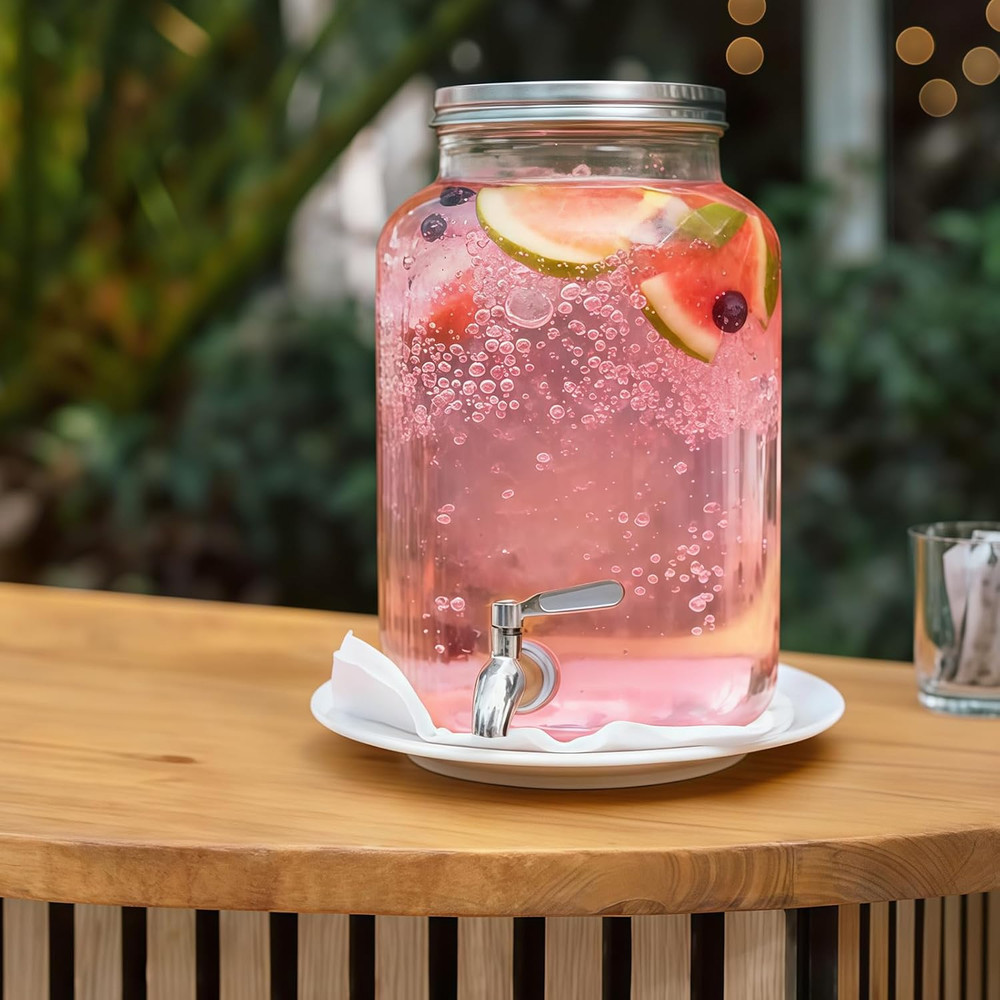 Bekith 2 Pack Beverage Dispenser Replacement Spigot, Stainless Steel Polished