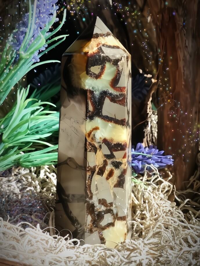 🔮Ancient Earth Core Septarian Energy Pillar🔮