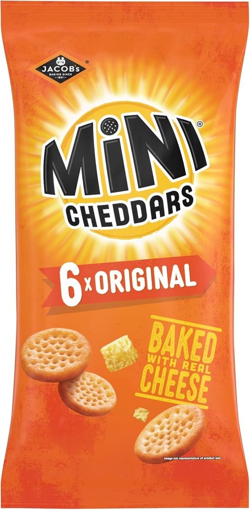 Jacob's Mini Cheddars Original Crisps
