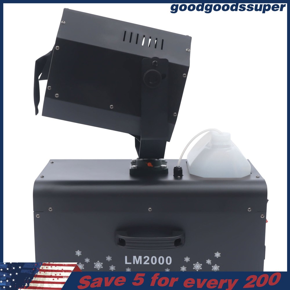 2000 W Artificial Snowflake Maker Snow Stage Effect Machine for Ceremony Party