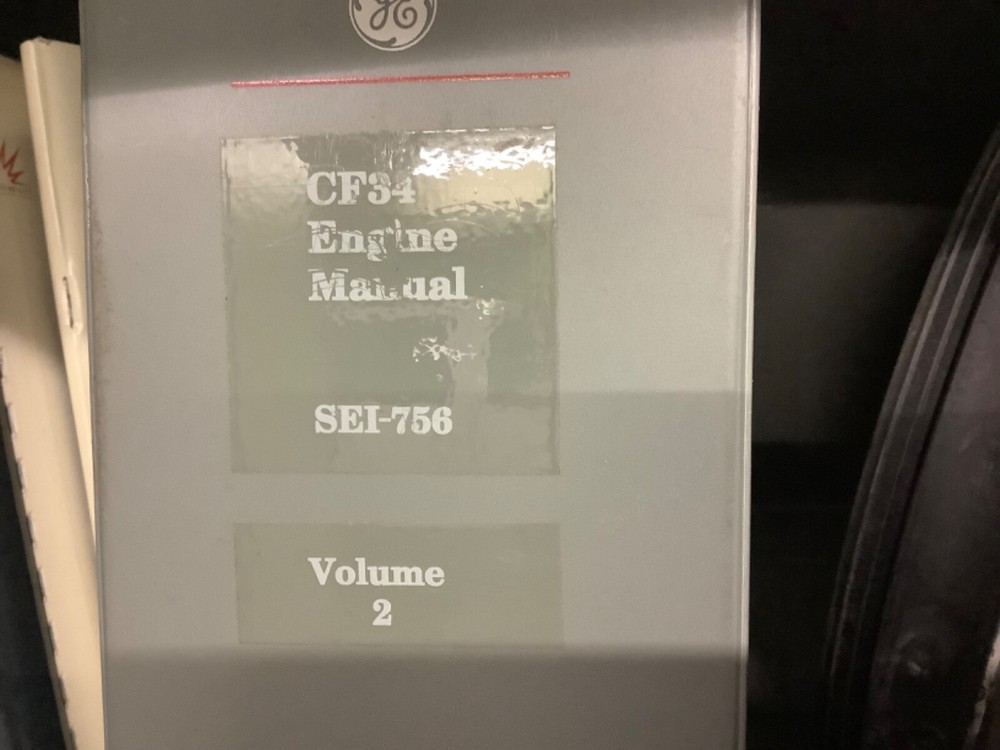 GE CF34 Turbofan Engine Manual