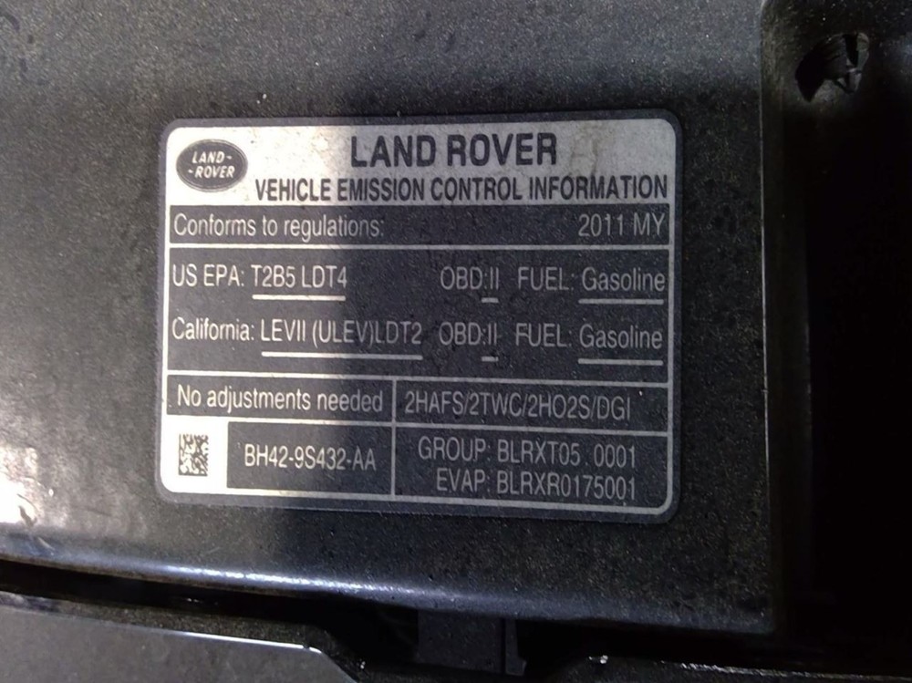 ROVER SPT 2011 Transmission Shift 937842
