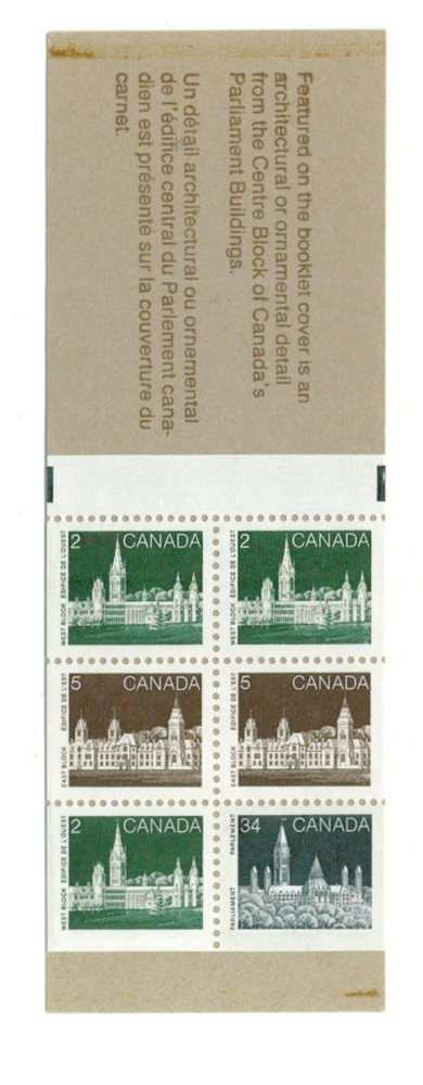 Canada - Booklet BK88a - 1985 - Ironwork