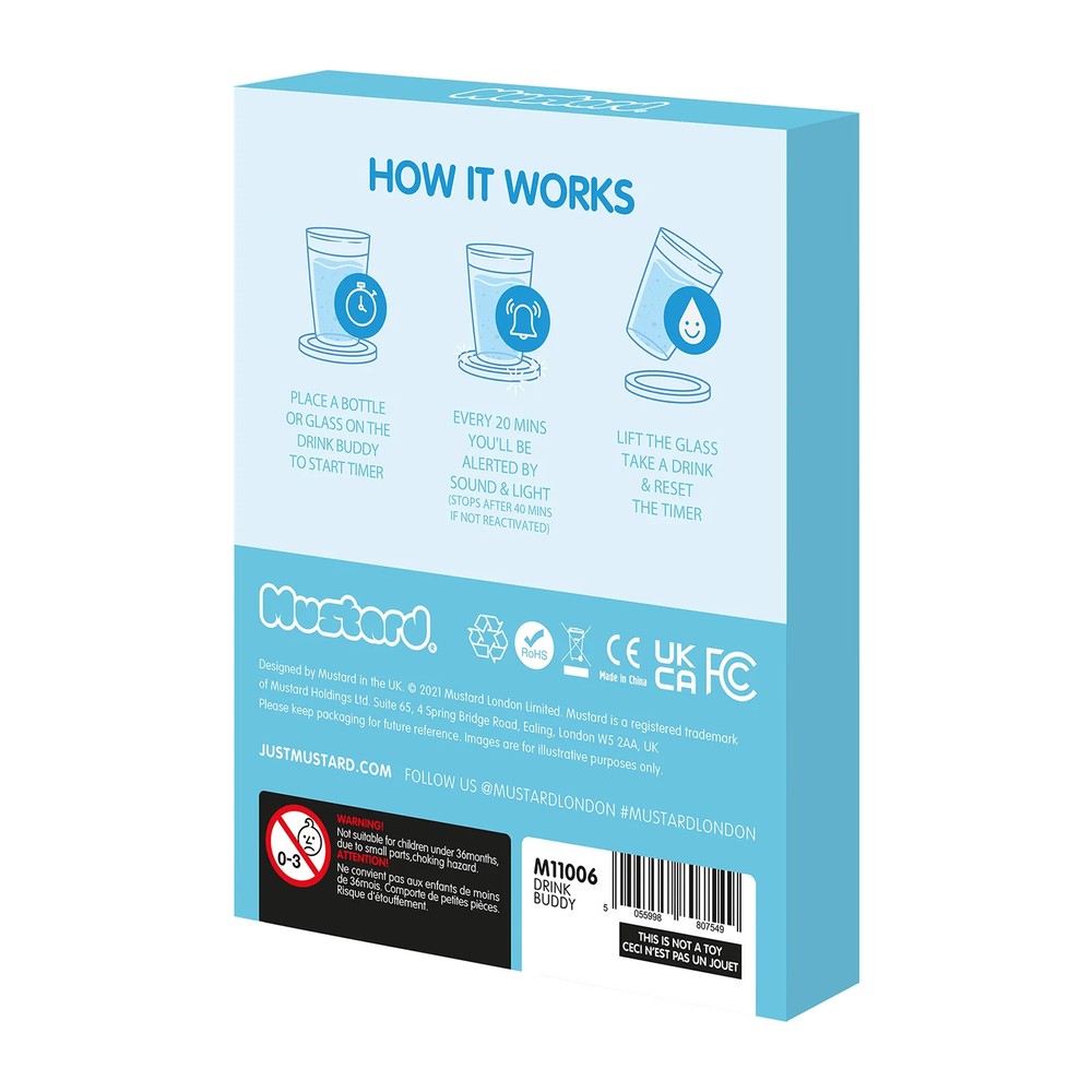 Alarm Drink Buddy Coaster