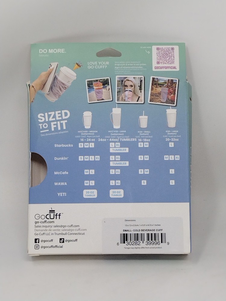 GoCuff Cold Beverage Cuff Small