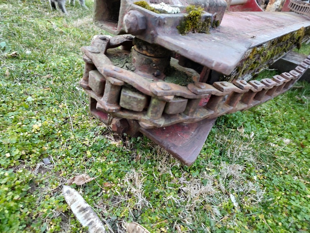 Mellot 18' 3 Strand Log Deck With Stop And Loader