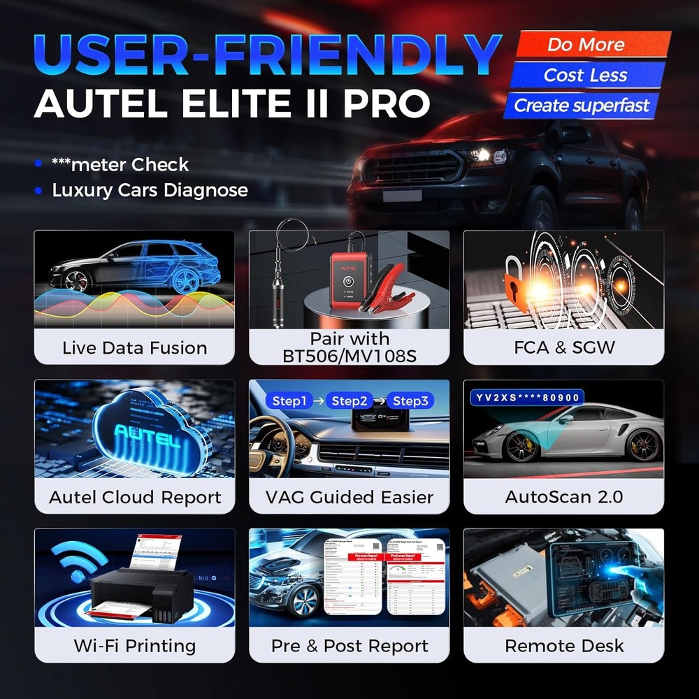 2026 Autel MaxiSys Elite II PRO ULTRA Scanner J2534 ECU Programming Coding Tool