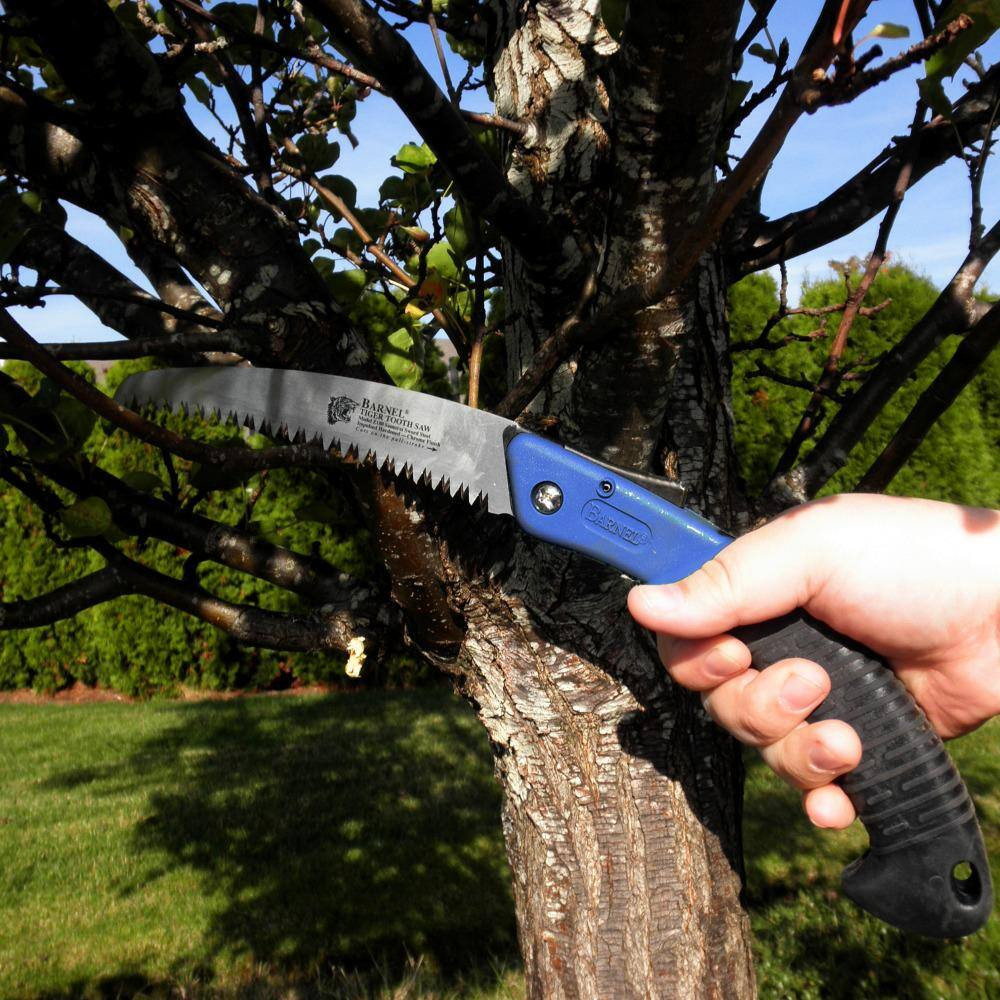 7 In. Compact Folding Curved Blade Pull-Cut Saw