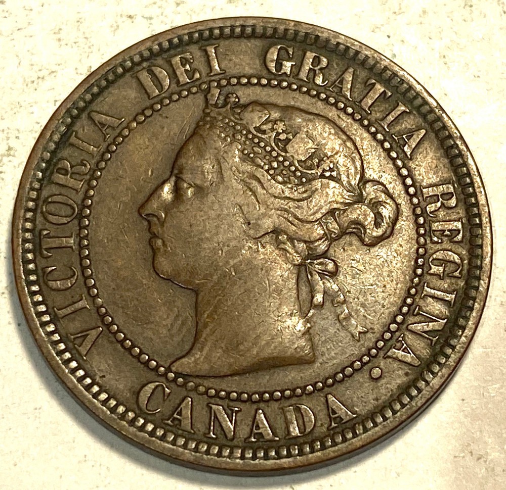 1888 Canada Large Cent Higher Grade #2