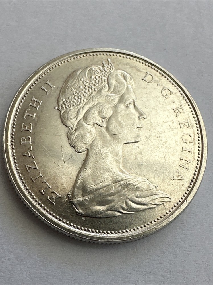 CANADA 1965 Silver Coin 50 Cents