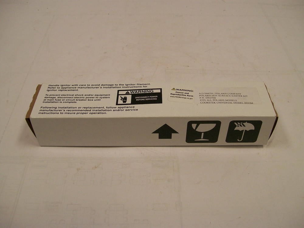 NEW AO Smith / Polaris 6903768 Hot Surface Igniter Kit Water Heater   krae300I
