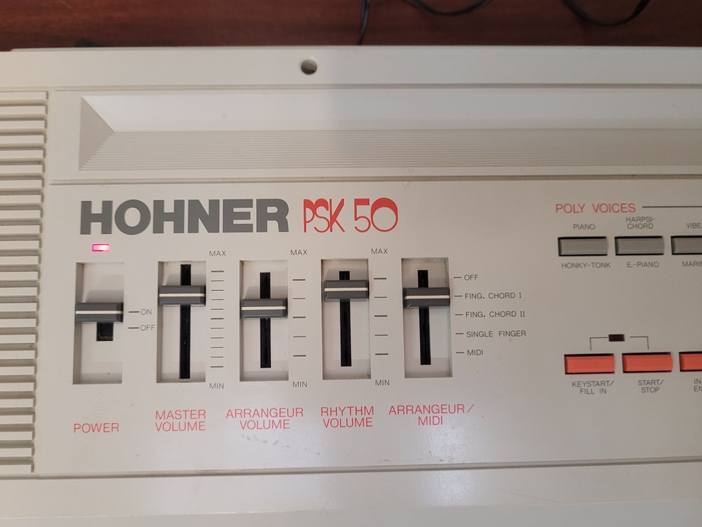 Hohner PSK-50 Pulse Code Modulation / Midi Keyboard