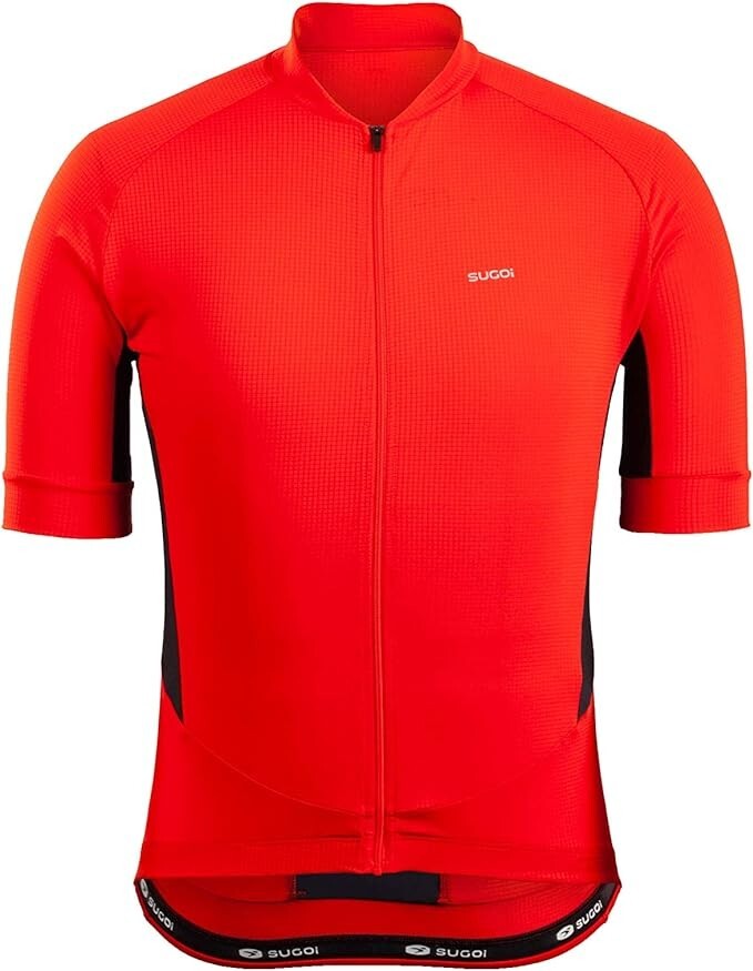 NEW Sugoi Men's Evolution Ice Jersey Fire Red Large
