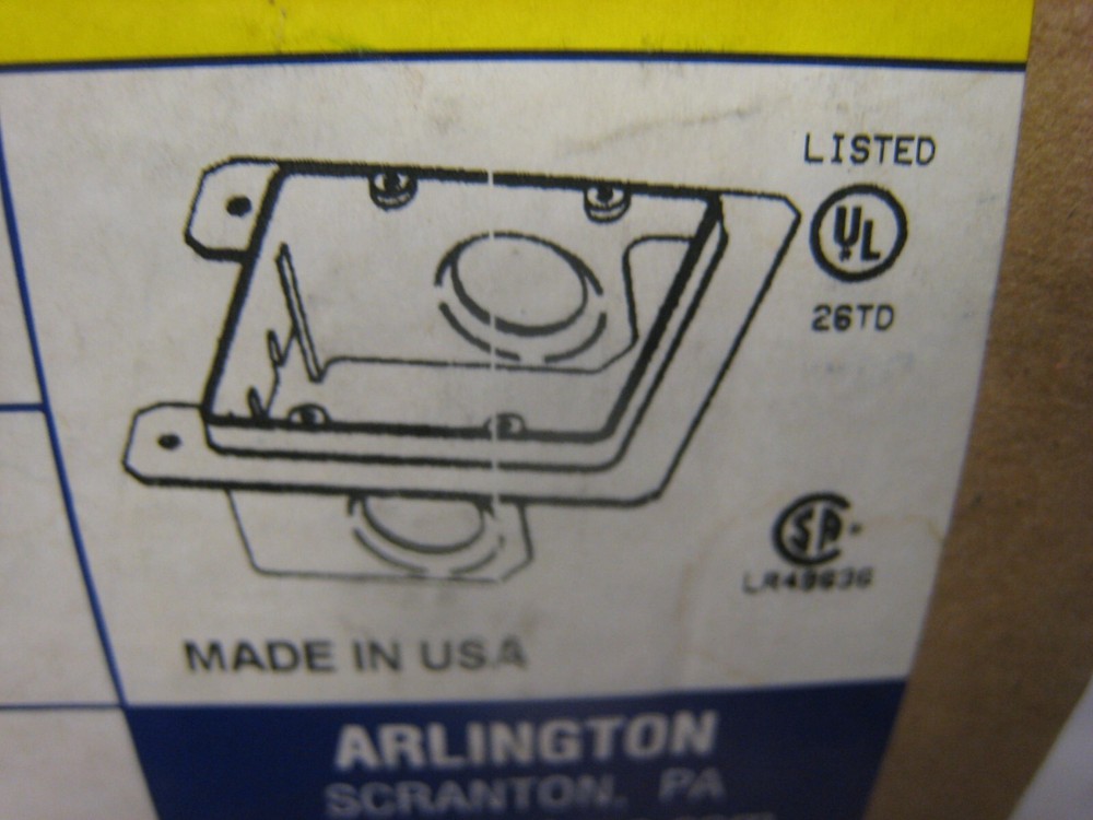 5-PACK Arlington 2-GANG Low Voltage Bracket For New Construction LVMB2~Class 2