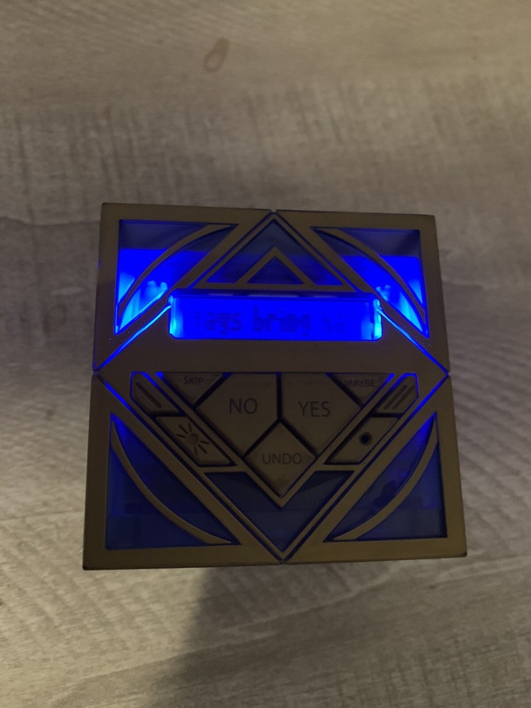 Star Wars Science Jedi Holocron Knowledge Cube 20 Questions TESTED WORKS