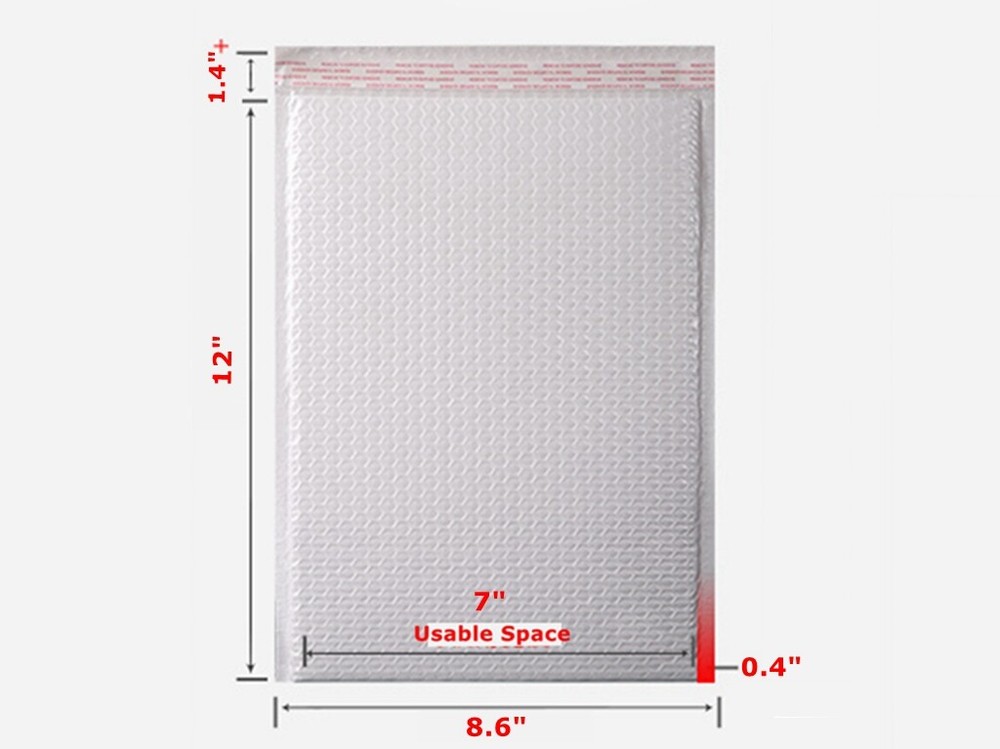 Poly Bubble Mailers Shipping Mailing Padded Envelopes Protective Packaging Bags