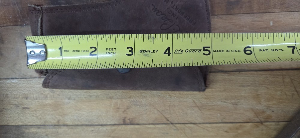 vintage L.L. Bean axe sheath