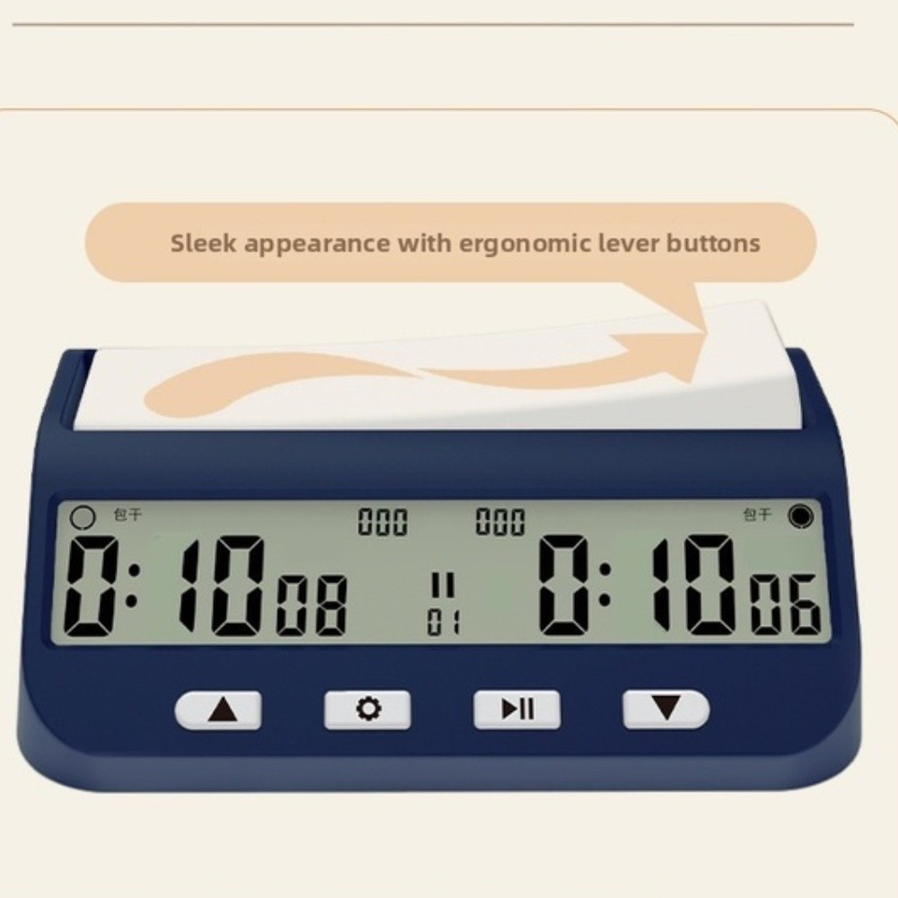 User Friendly Digital Chess Clock for Chinese Chess Go and Standard Chess