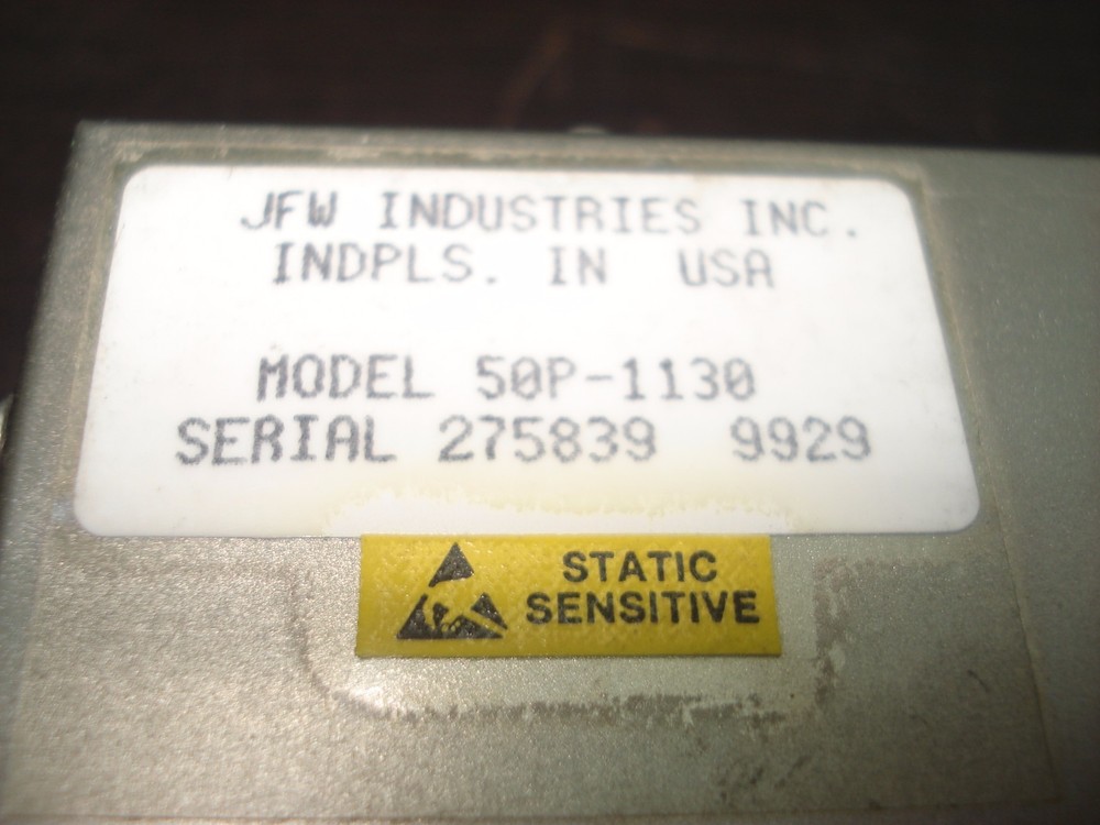 50P-1130 Solid State Programmable Attenuator / JFW
