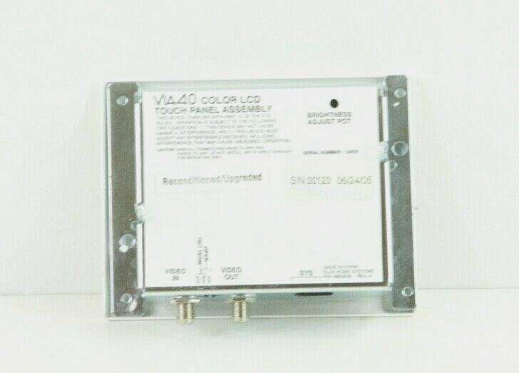 Elan Via VIA40 4" Wide Screen Touch Panel (Almond) h896
