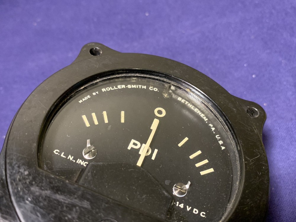 WWII Roller-Smith PDI Pilot Director Indicator Bombers C1 B17 B24 B29