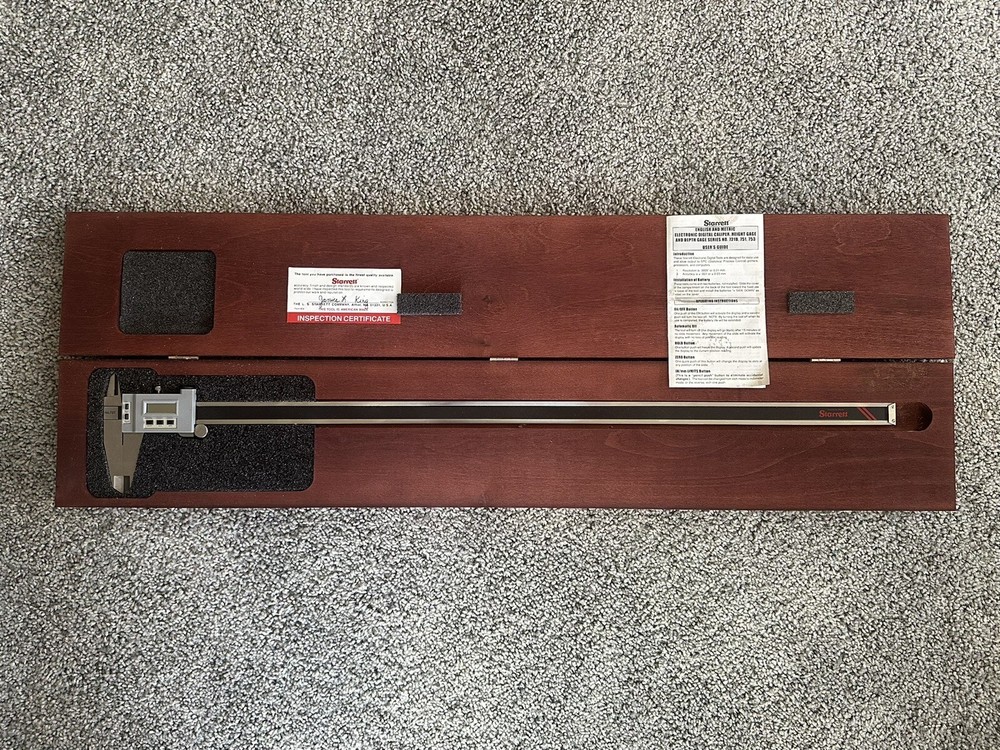 STARRETT 24" Model No. 721 Digital Caliper