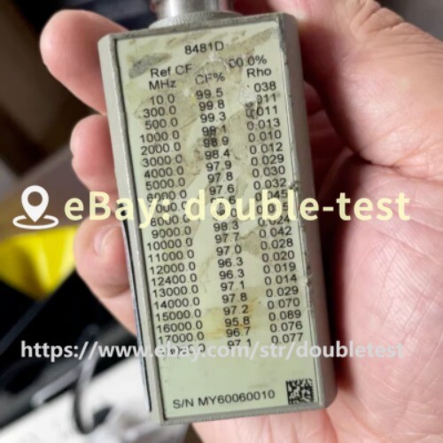 Agilent 8481D 10M-18GHz power sensor