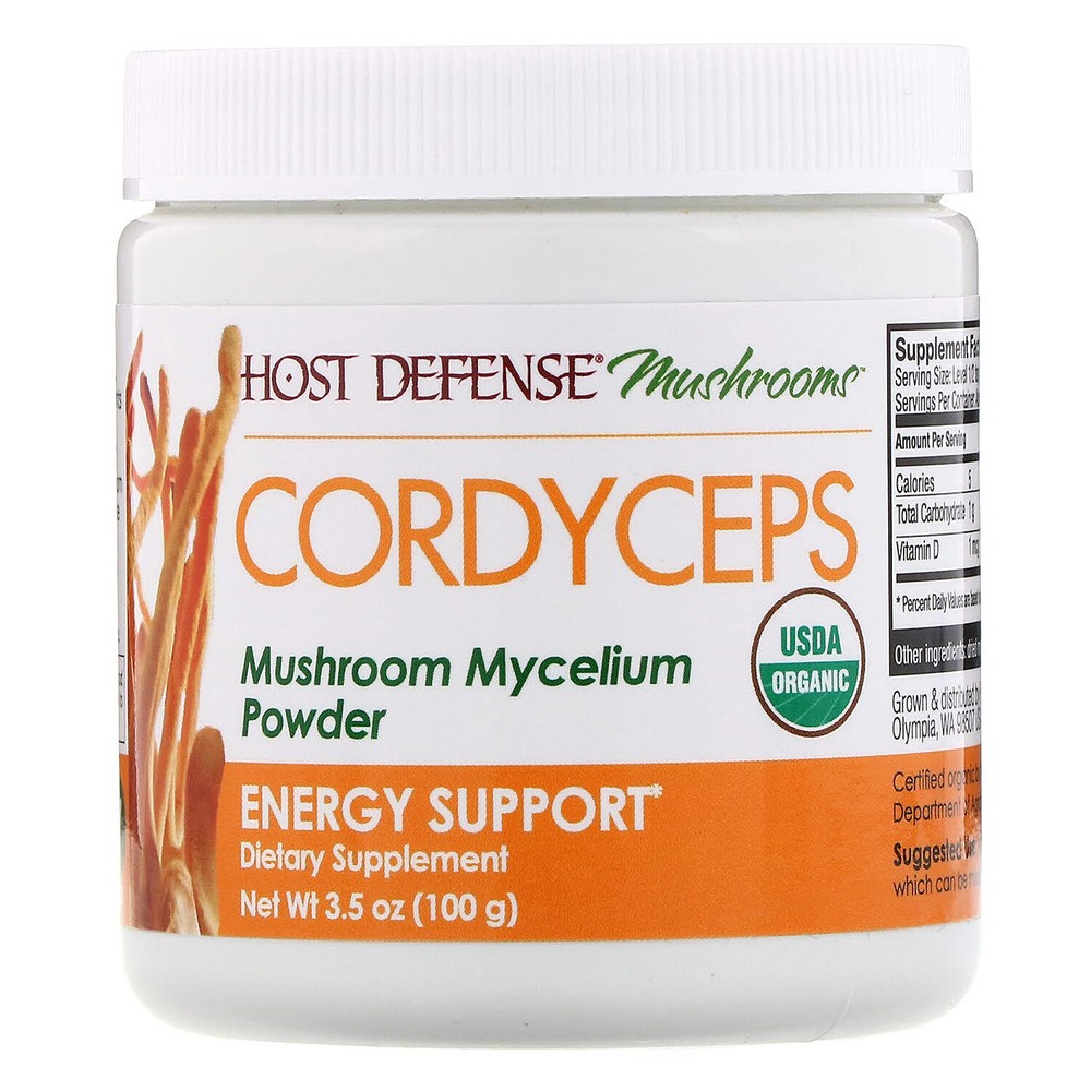 Host Defense Cordyceps Powder, 3.5 Ounces