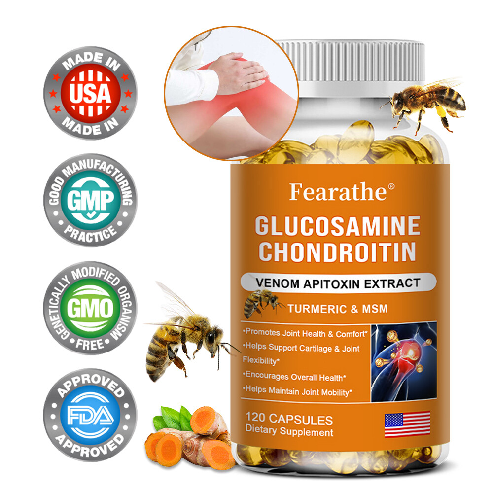 Glucosamine Chondroitin MSM Turmeric Triple Strength Joint Support